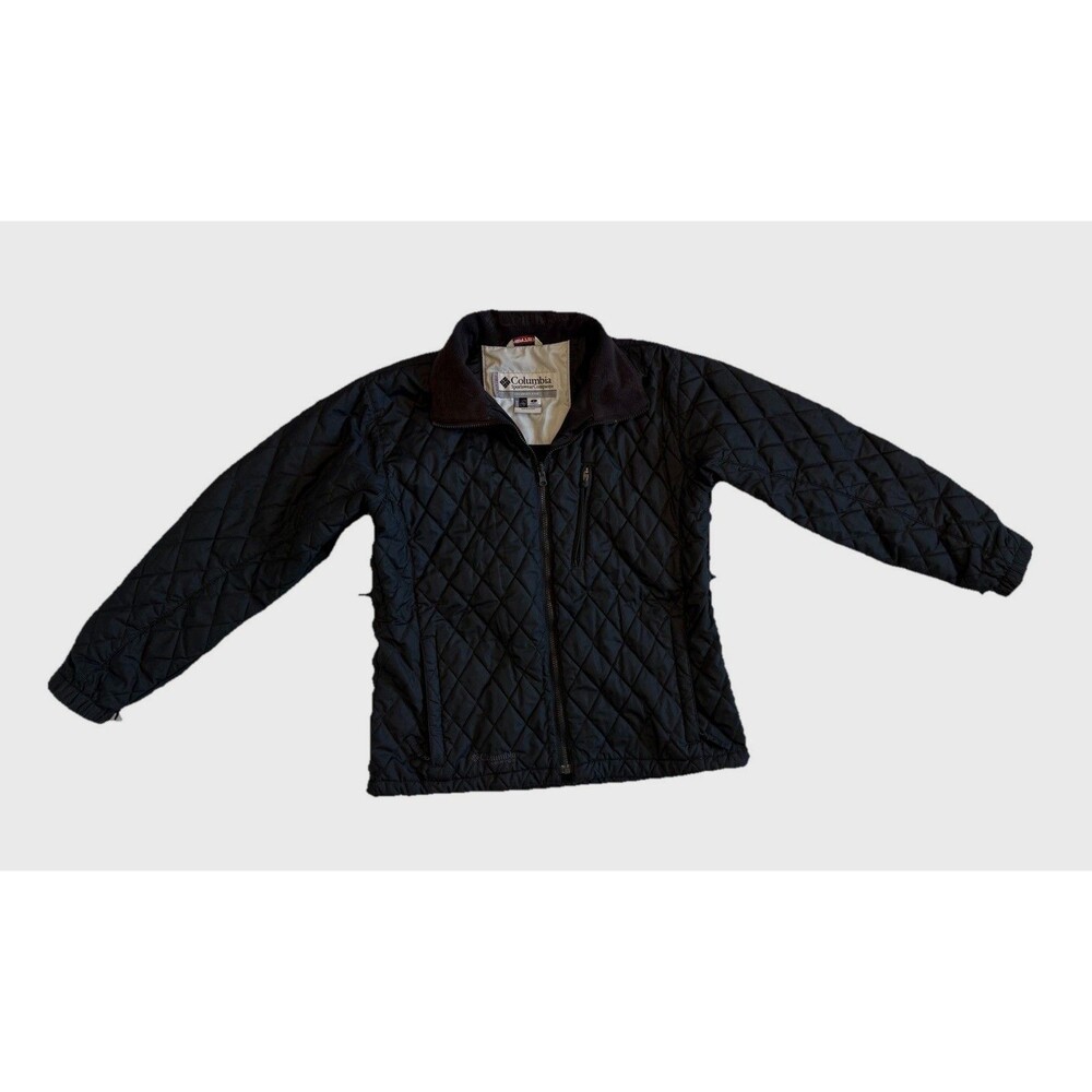 Columbia Vertex Womens Size Large Black Quilted Puffer Jacket